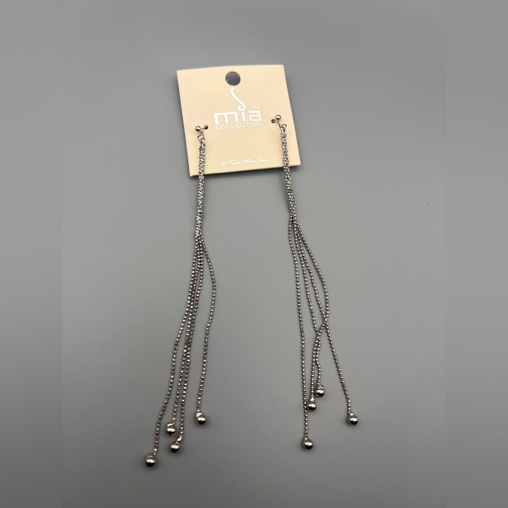 5/$25 MIA  COLLECTION Silver Chain Earrings